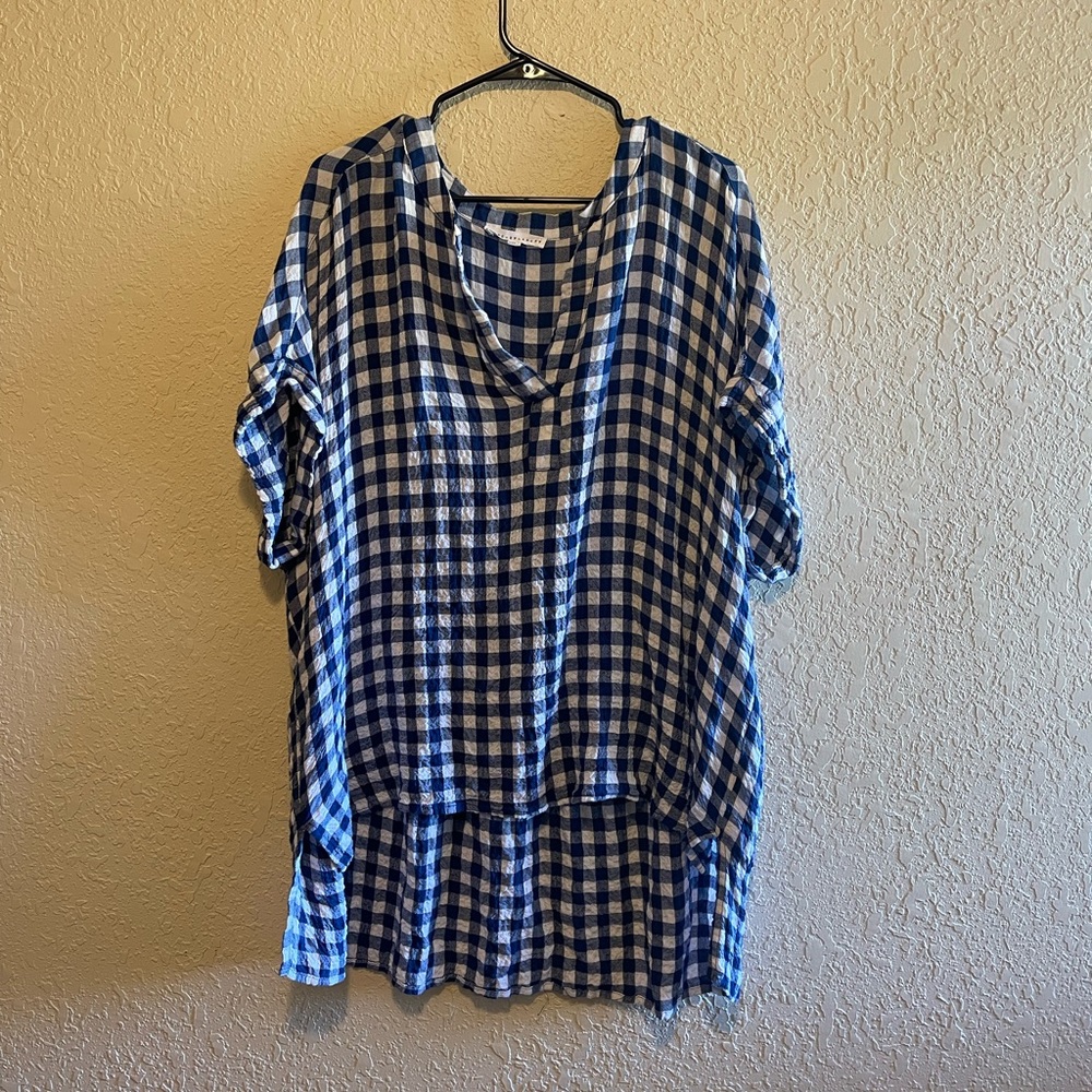 Gingham top